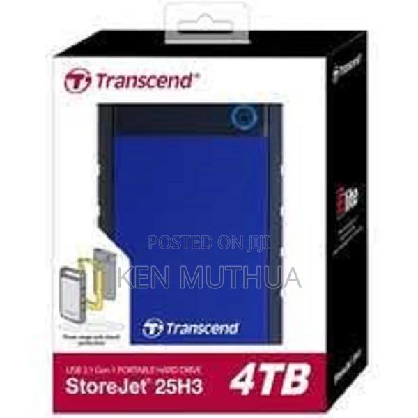 Transcend External HDD 4TB - Iron Grey - main view