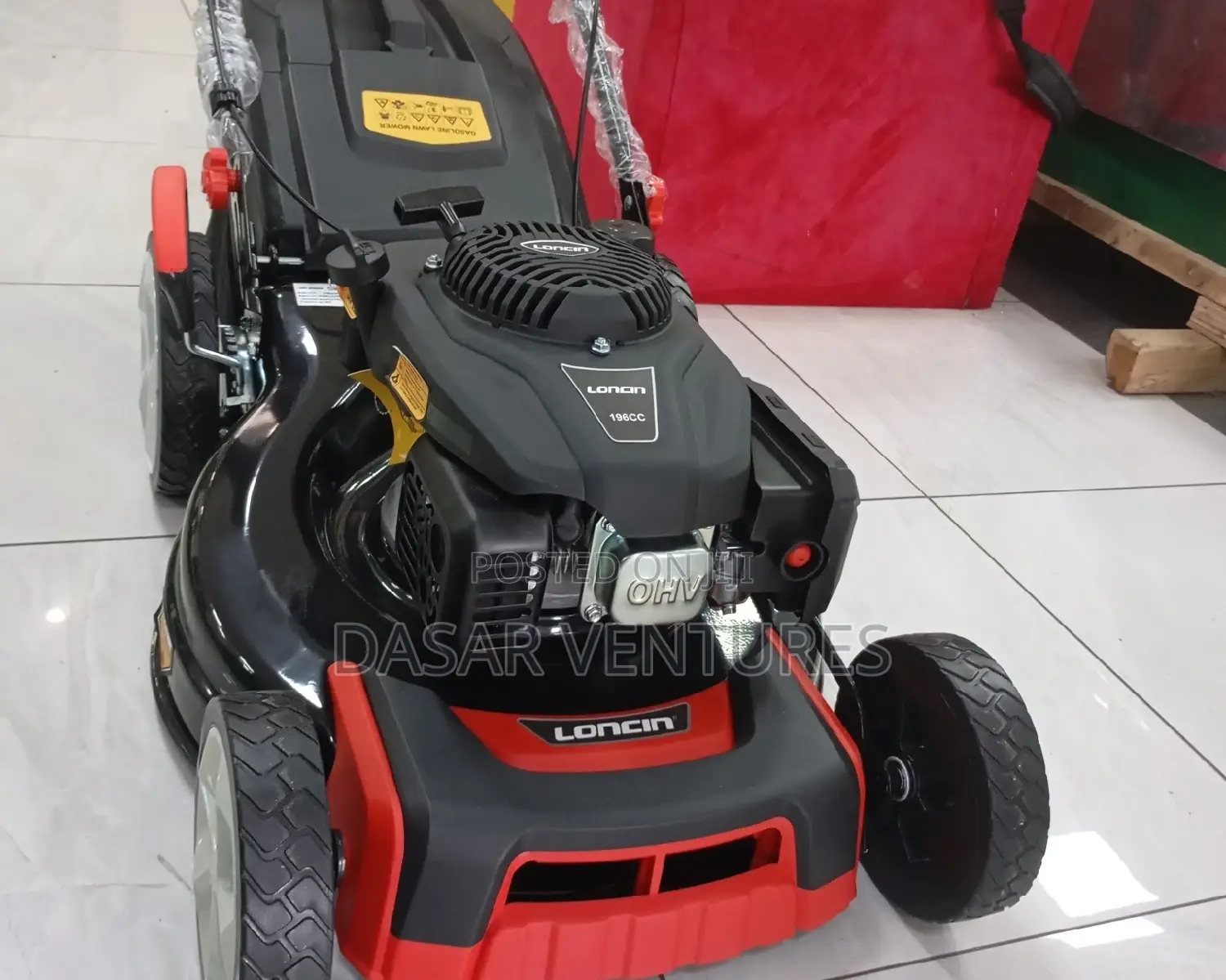 Lawn Mower Self Propelled 196cc