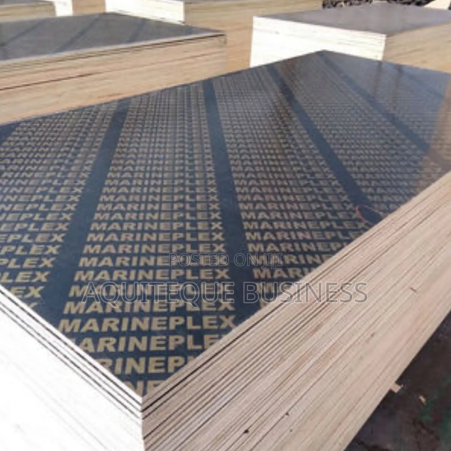 Marine Board Used in Construction.