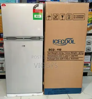 118litre Double Door Fridge