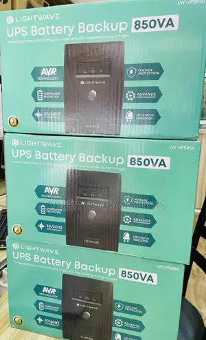 Lightwave UPS 850VA!! Ups Back Up Lightwave 850VA!! 850VA!!