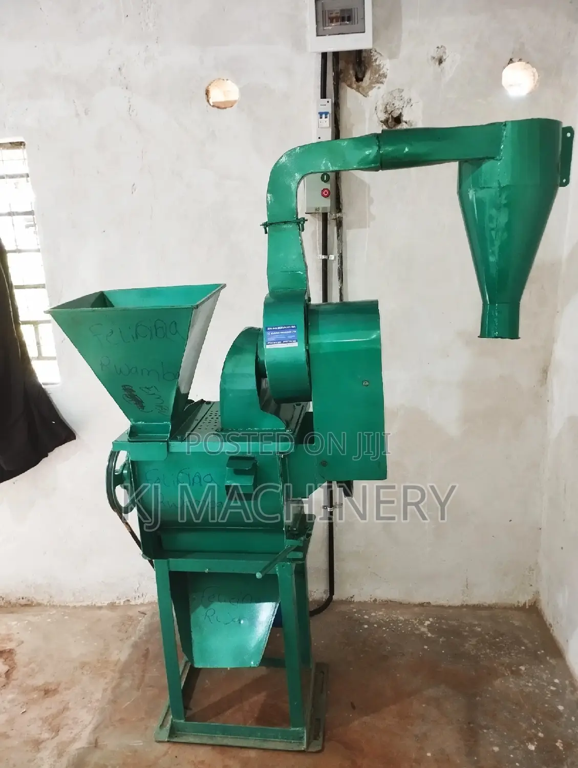 Maize Huller Electric Powered
