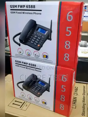GSM Landline Desktop Dual Sim Card Wireless Phone