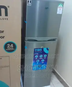 Von 134litres Double Door Refrigerator