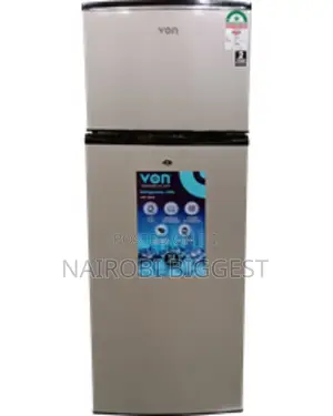 Von 134 Litres Shiny Silver Refrigerator