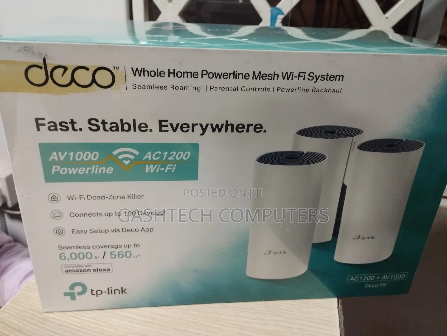 Tp-Link Deco P9 Ac1200 Av1000 Whole Home Powerline Mesh Wifi