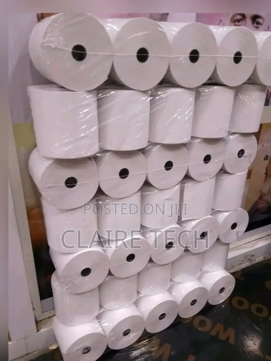 White Till Rolls 80mm*80mm Thermal Paper Roll Receipt Paper