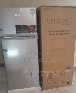 Vitron 128 Litres Double Door Refrigerator