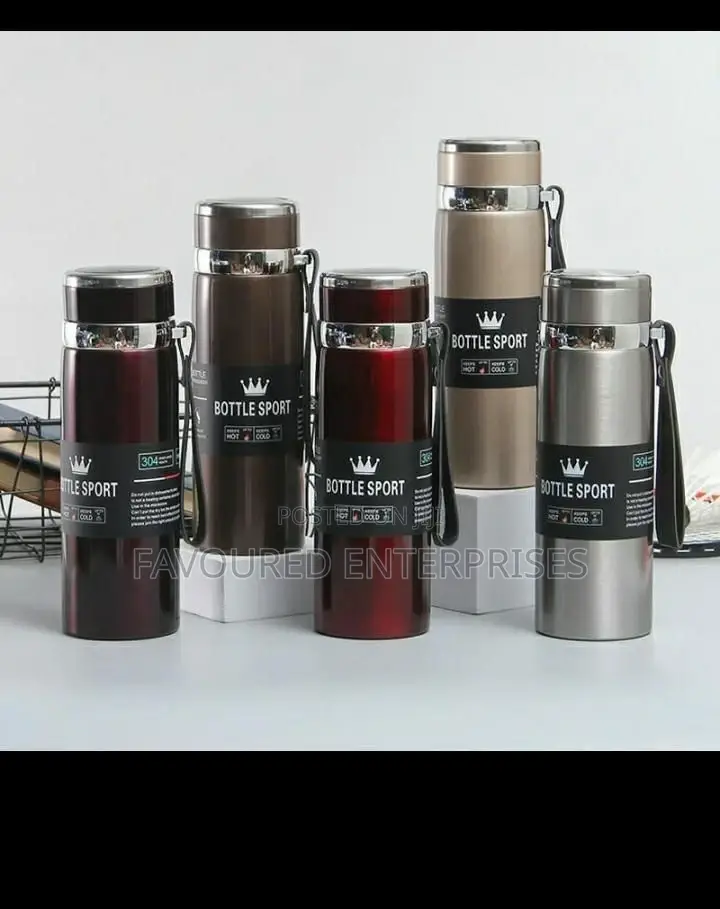 SPORT 800ml Stainless Steel Cold/Hot Flask Water Bottle