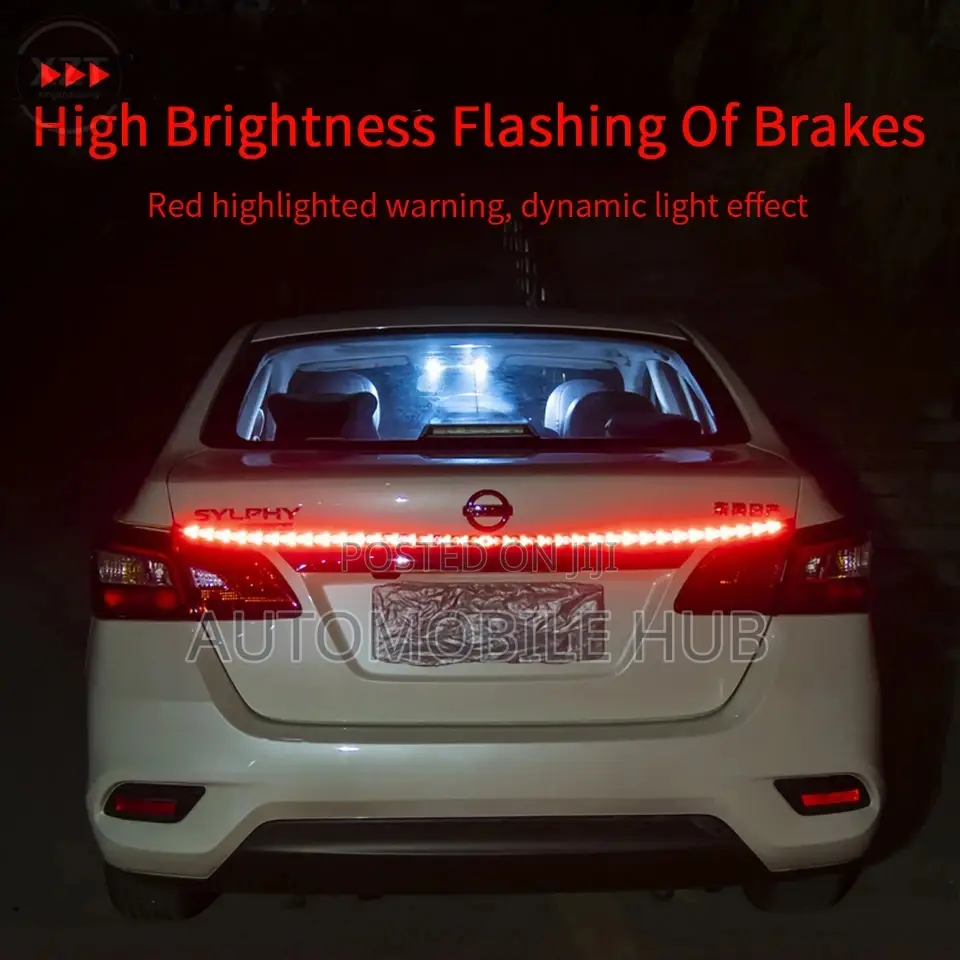 Car Tailgate Light Led Spoiler Wing