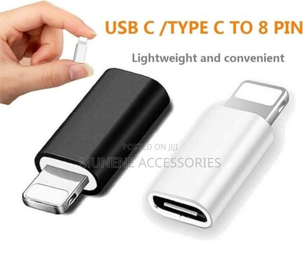 USB Type C to Lightning OTG Adapter for iPhone, iPad - thumbnail 3