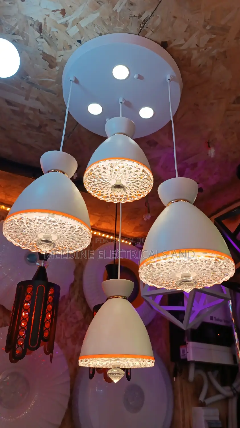 LED Chandelier With 3 in 1 Colour Change