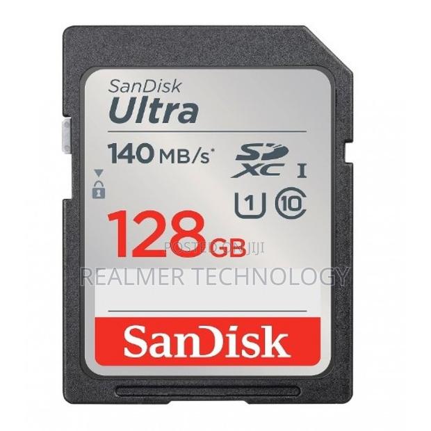 Sandisk Ultra 128GB SDXC Class 10 Card Speed Up to 140mb/S