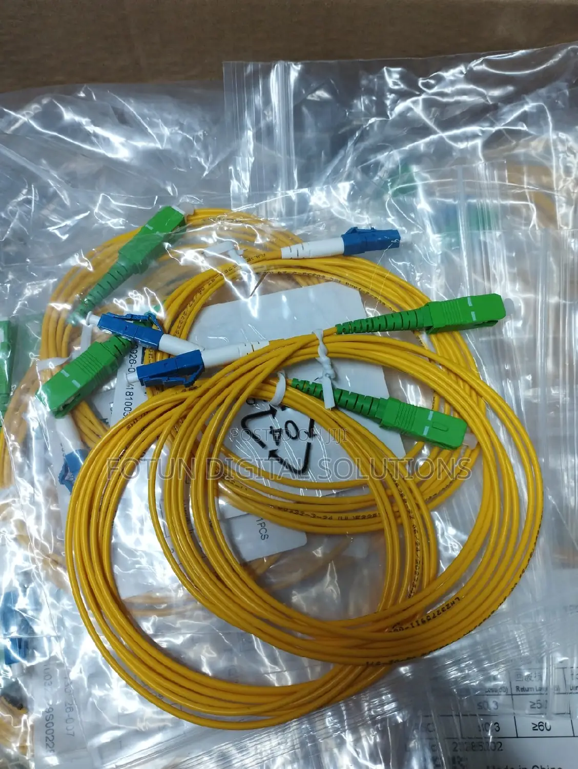 Fiber Patchcords Sc/Apc_sc/Upc Simplex Sm G657A1