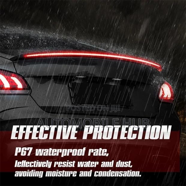 Universal Fit Led Spoiler Carbon - main view
