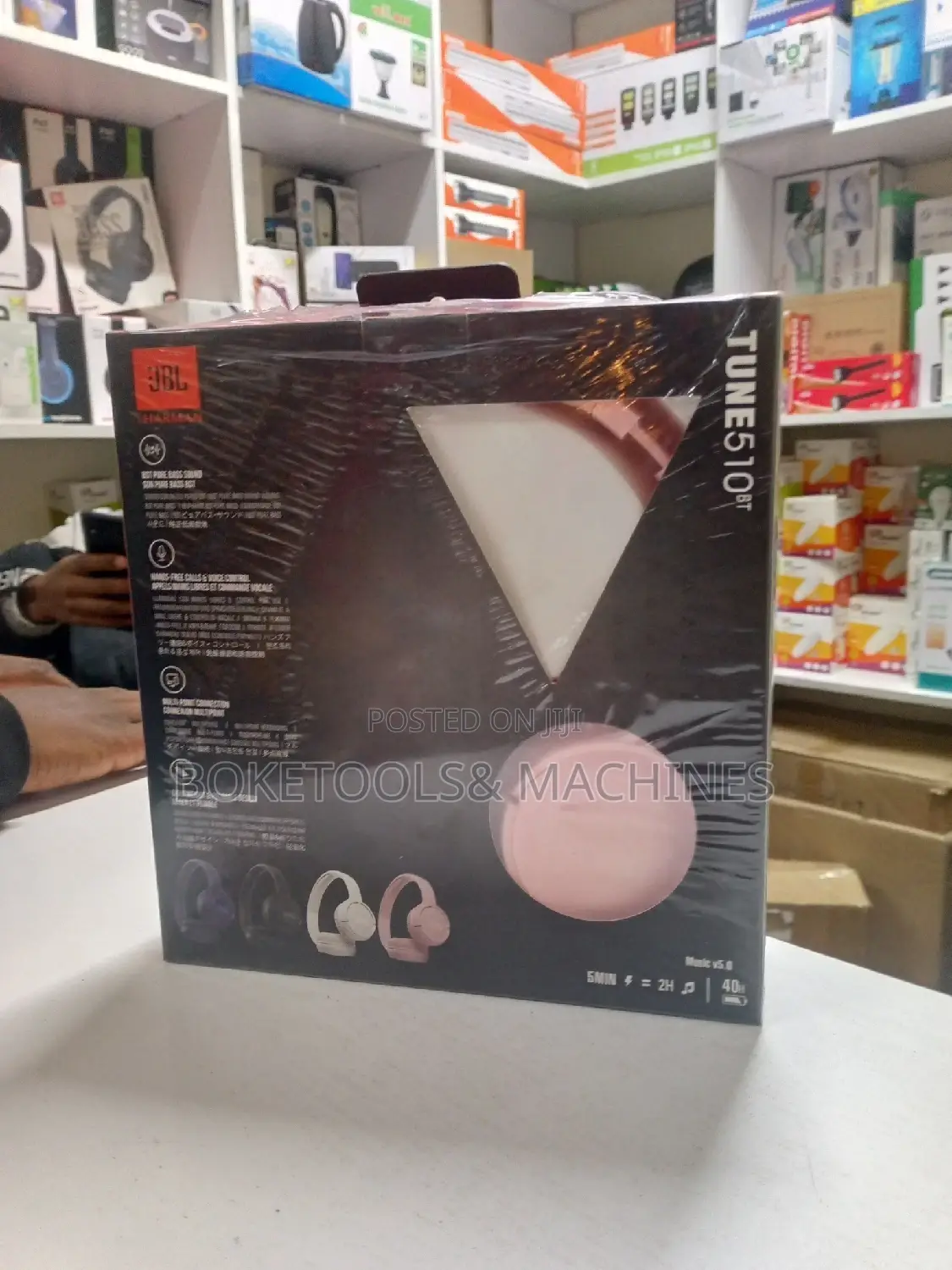 Pink JBL Headphones