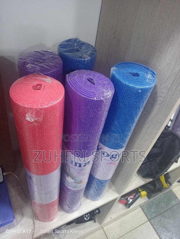 Yoga Mats, Exercise Mats, Foldable, Nonslip, Heavy Impact - thumbnail 2