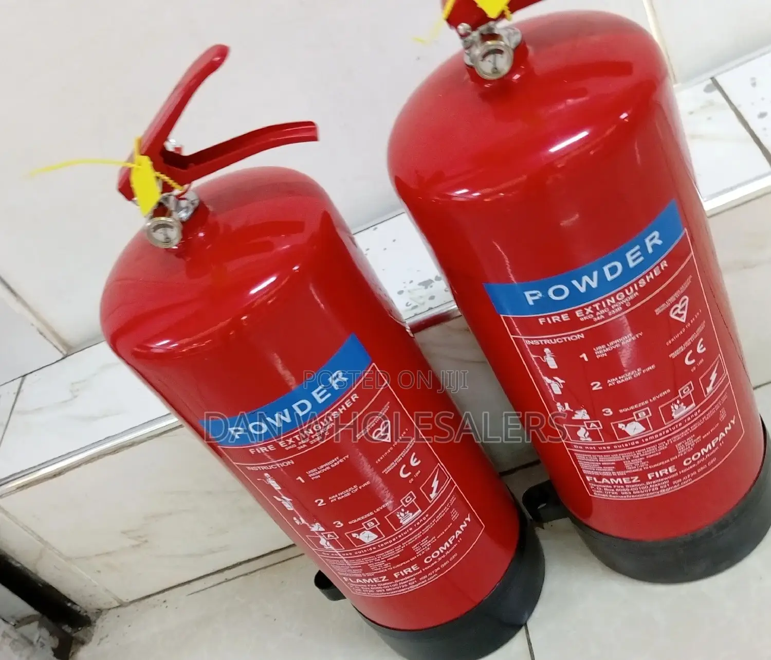 Fire Extinguisher Dry Powder 9 Kgs Flames Extinguisher