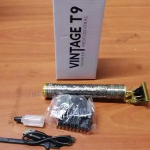 Cordless, Rechargeable Hair Clippers Best Quality Vintage T9