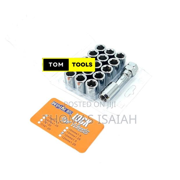 16PCS Wheel Lock and 1 Key 12X1.5mm Thread - thumbnail 2
