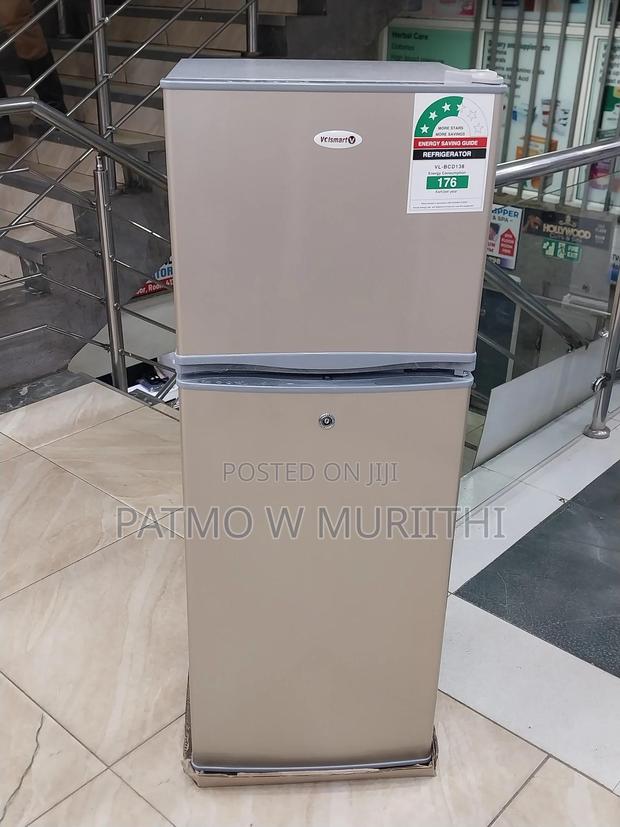 Refrigerator, Volsmart Double Door Fridge 138L