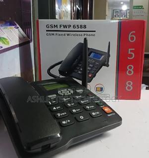 BRAND NEW 6588 GSM Deskphone, Dual SIM Available - thumbnail 2