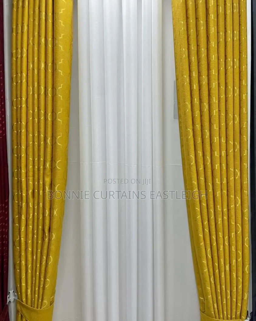 Velvet and Cotton Curtains for Sale