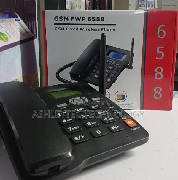 SM FWP 6588- GSM Fixed Wireless Dual Sim Phone Desk Phone.