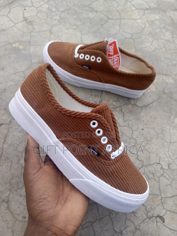 Brown Vans Double Sole Unisex Rubbers - thumbnail 3