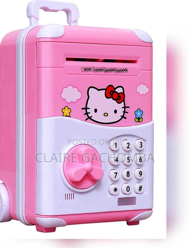 Pink Piggy Bank Available - main view