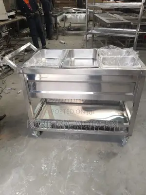Easy Serving Food Warmer With Wheels