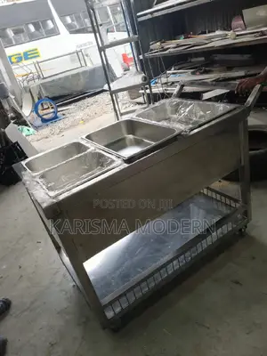 Easy Serving Food Warmer With Wheels