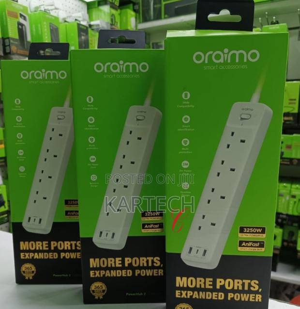 Oraimo Powerhub 2 Power Extension With USB Charging Ports - main view