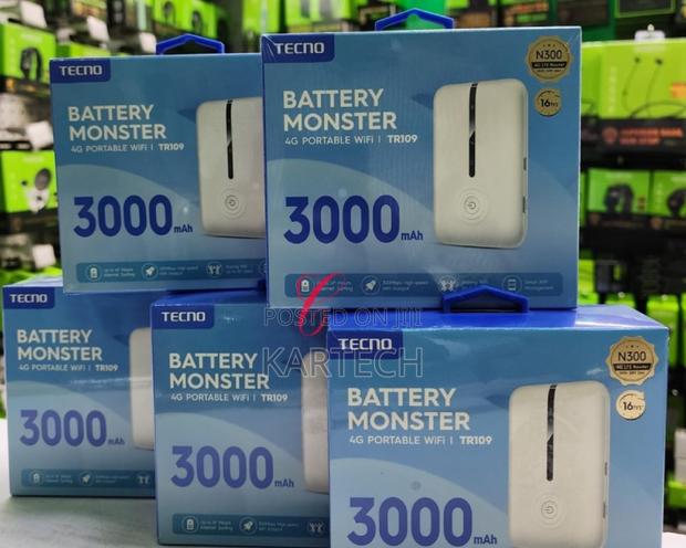 Portable Tecno Mifi 4G Wifi Up to 300mbps With 16 Users - main view