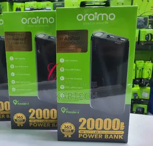 Oraimo Traveler 4 20,000mah Power Bank -( P204D)