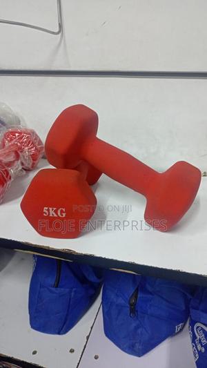 Dumbells 5kg Pair - thumbnail 2