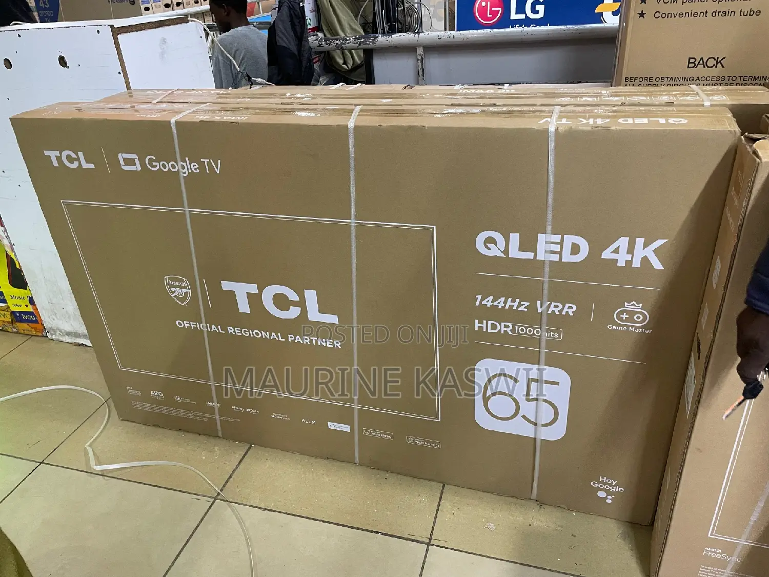 TCL 65C745 65′′ QLED Smart Google Tv
