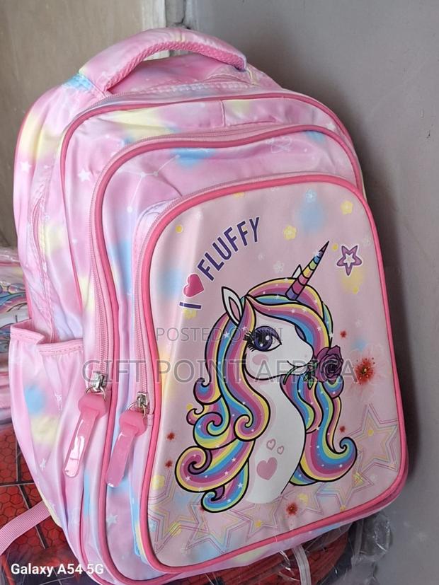 Unicorn School Bag for Kids - main view