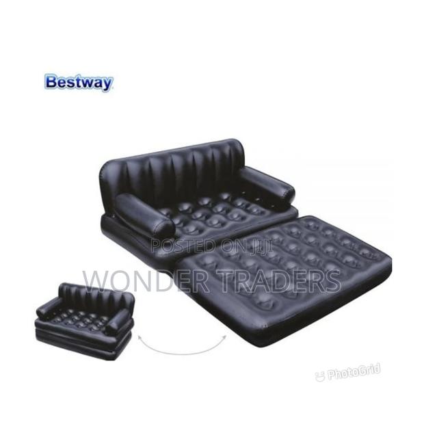 5 In1 Inflatable Sofa Bed With Ac Air Pump