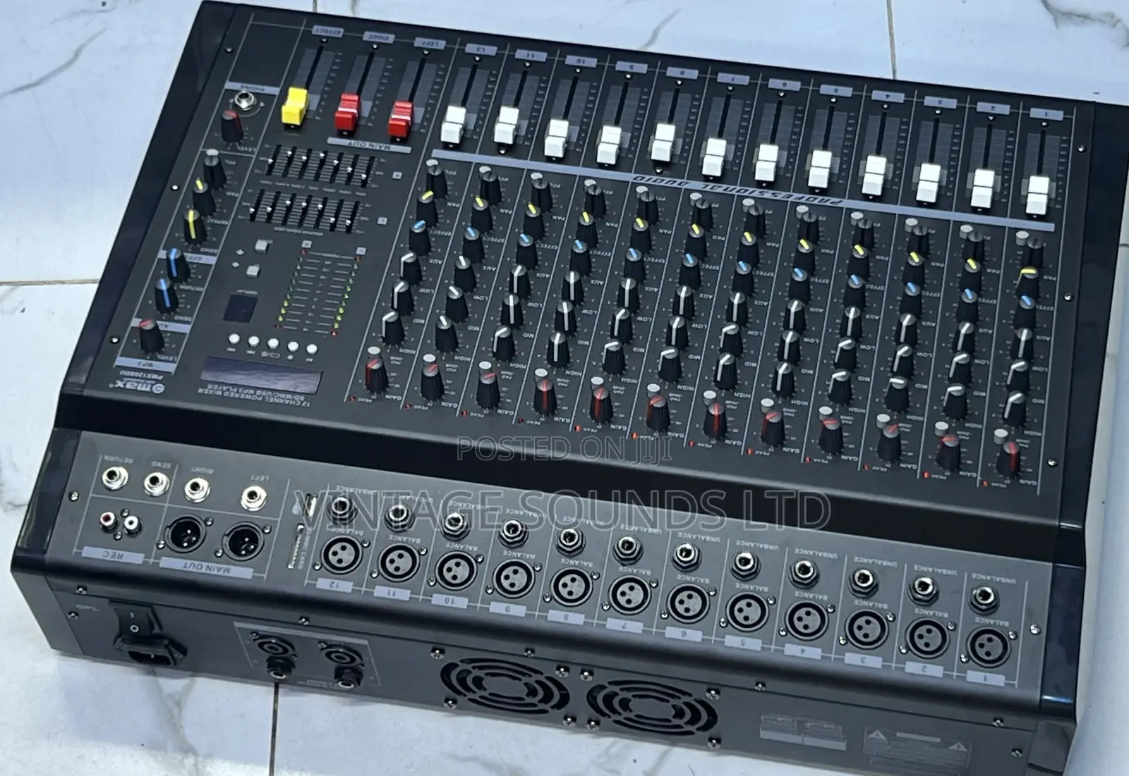 Pmx12du - Max 12 Ch Professional Bluetooth Usb Powered Mixer