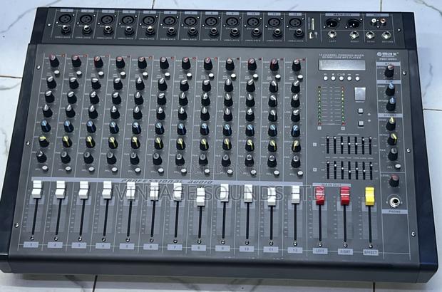 Pmx12du - Max 12 Ch Professional Bluetooth Usb Powered Mixer - thumbnail 2