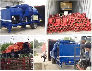Heavy Duty Portable Machines Construction Concrete Mixer