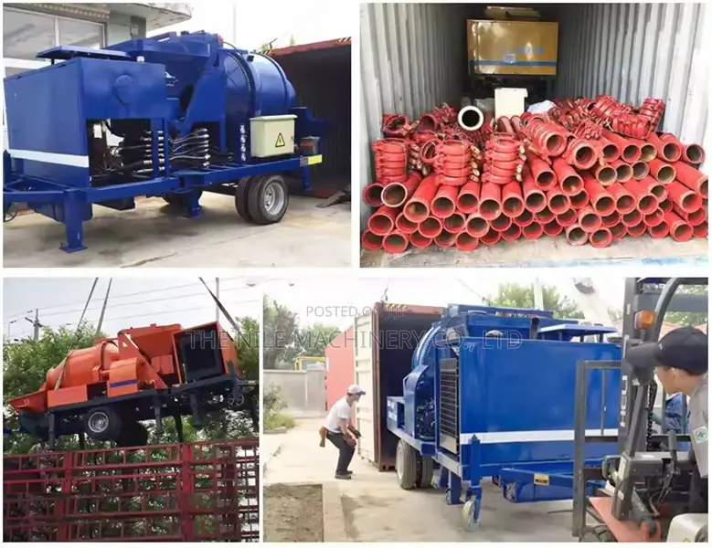Heavy Duty Portable Machines Construction Concrete Mixer