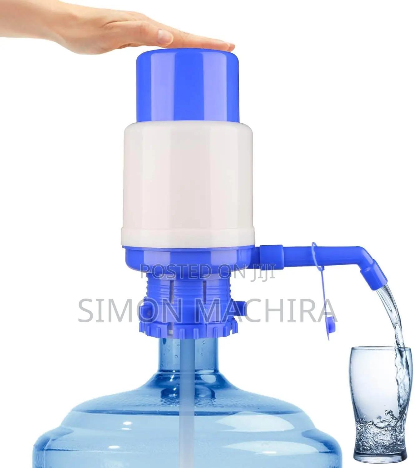 Portable Manual Hand Press Water Bottle Dispenser Pump