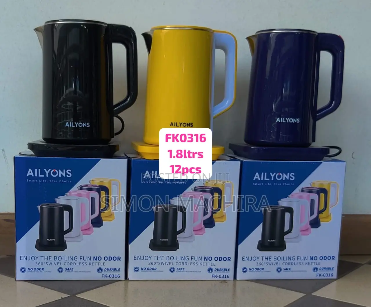 Plastic Ailyons Kettle