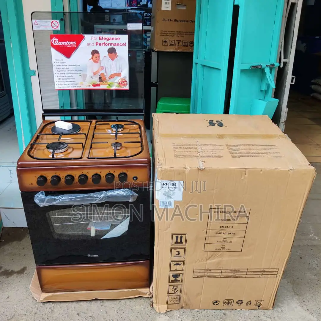 Ramtons Standing Cooker 60*60cm. 3G+1E
