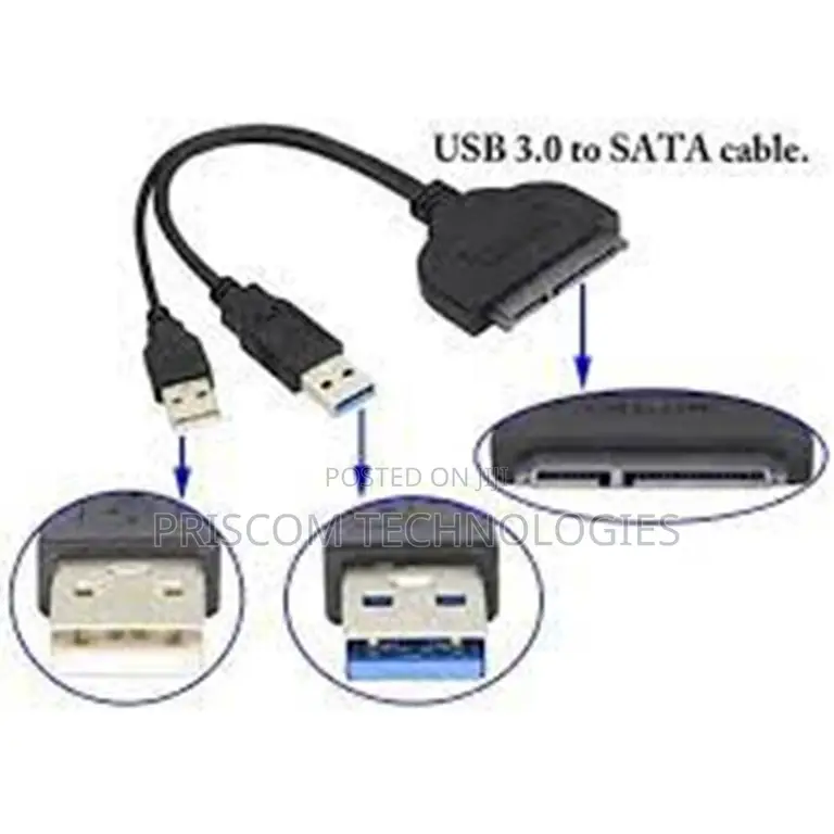 USB 3.0 To SATA Cable Adapter, USB To SATA III Hard Drive Ad