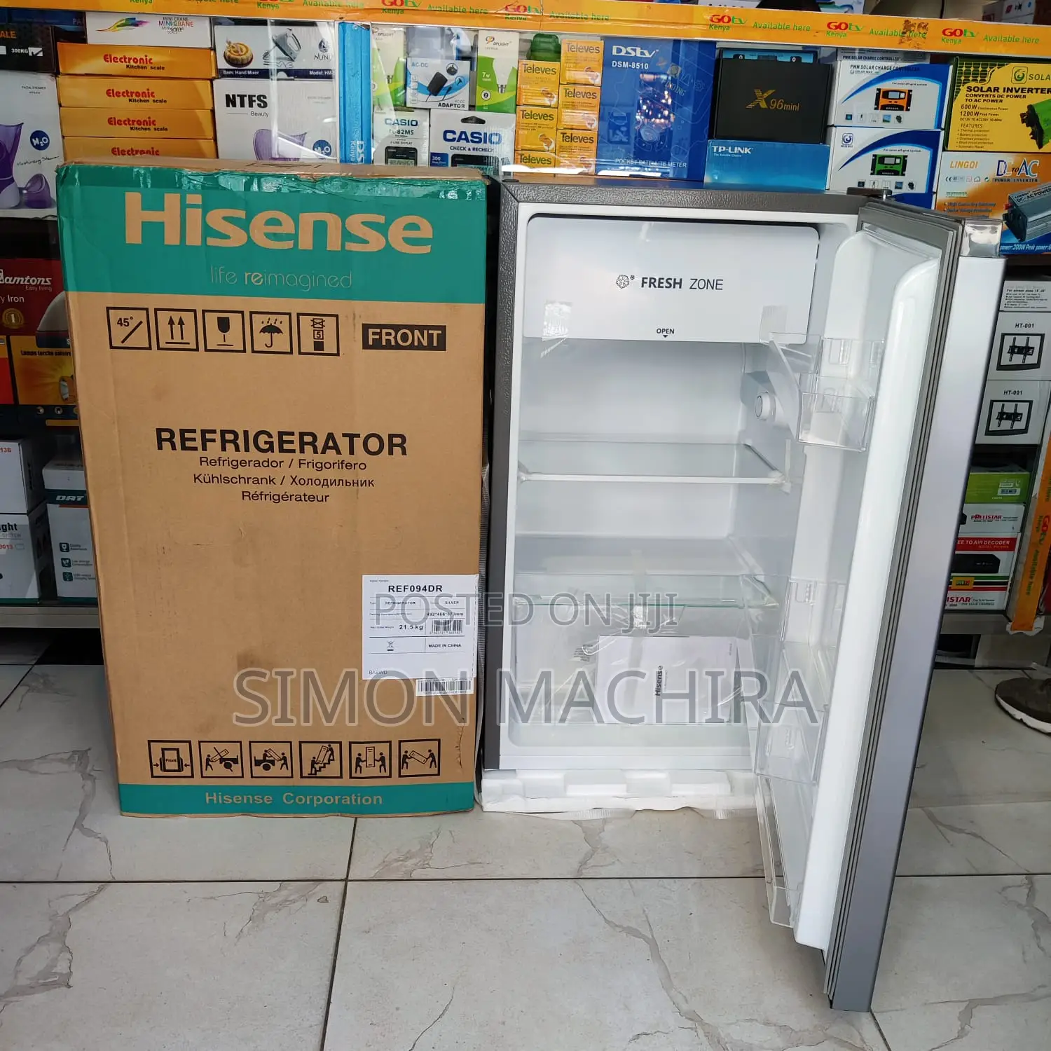 Hisense 94litres Single Door Fridge
