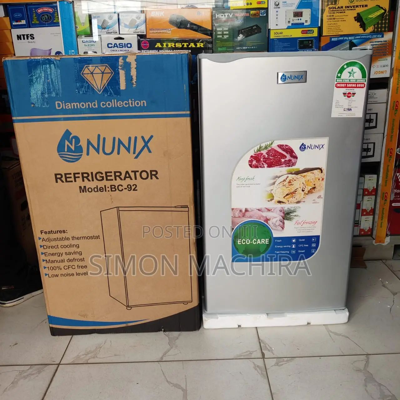 Nunix Fridge 92litres Single Door