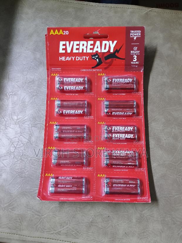 AAA Batteries Eveready AAA Heavy Duty Battery